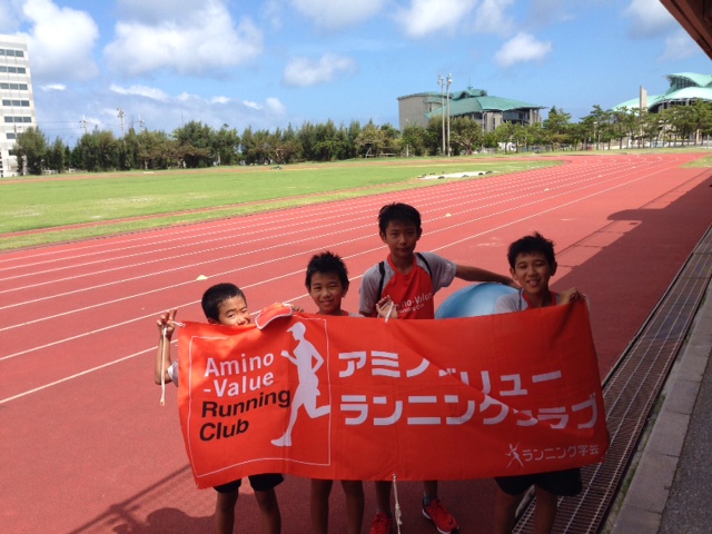 キッジチームは宜野湾陸上競技場で特別練習！